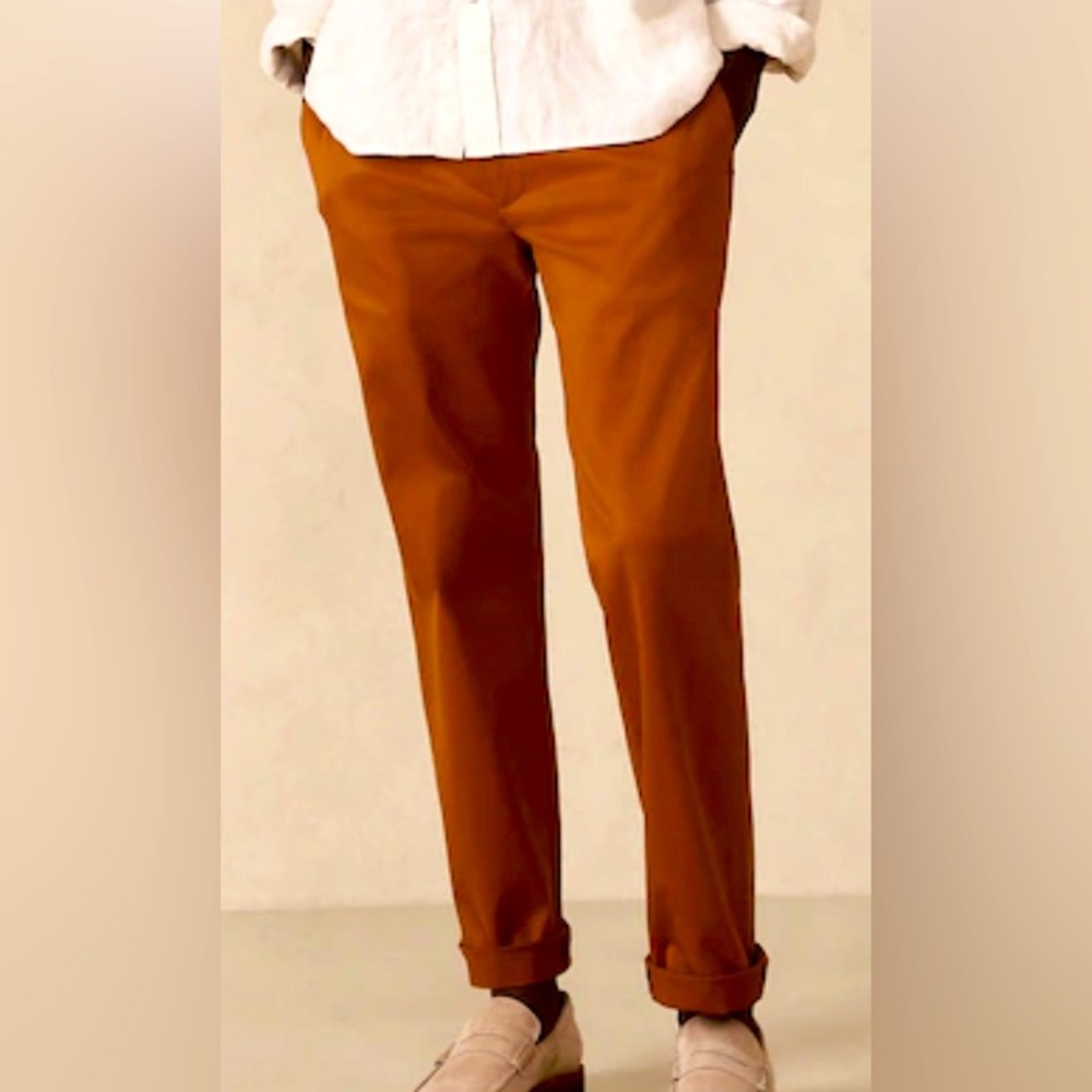 Banana Republic slim Core Temp Chinos 33x30, NWT!